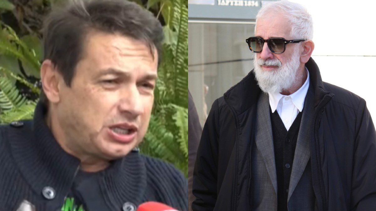 Ο Σταύρος Νικολαΐδης και ο Πέτρος Φιλιππίδης