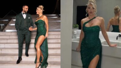 Το φόρεμα που φόρεσε η Ιωάννα Τούνη ως κουμπάρα