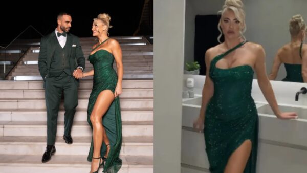 Το φόρεμα που φόρεσε η Ιωάννα Τούνη ως κουμπάρα