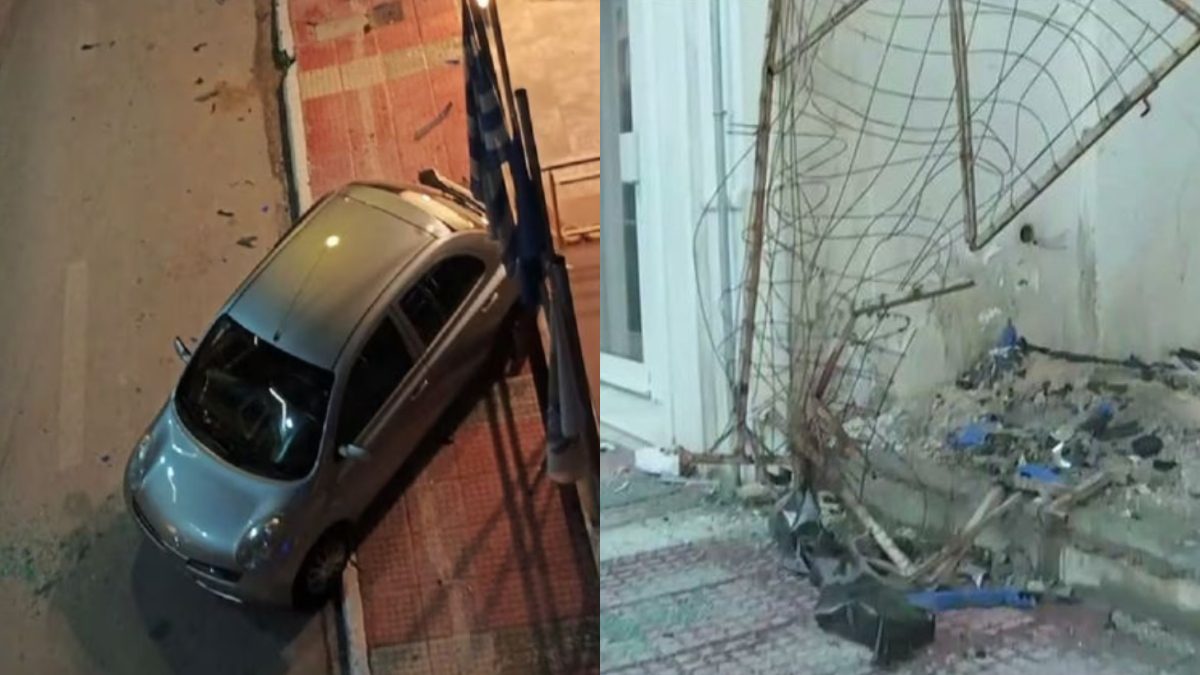 Εικόνες από το τροχαίο στη Λούτσα