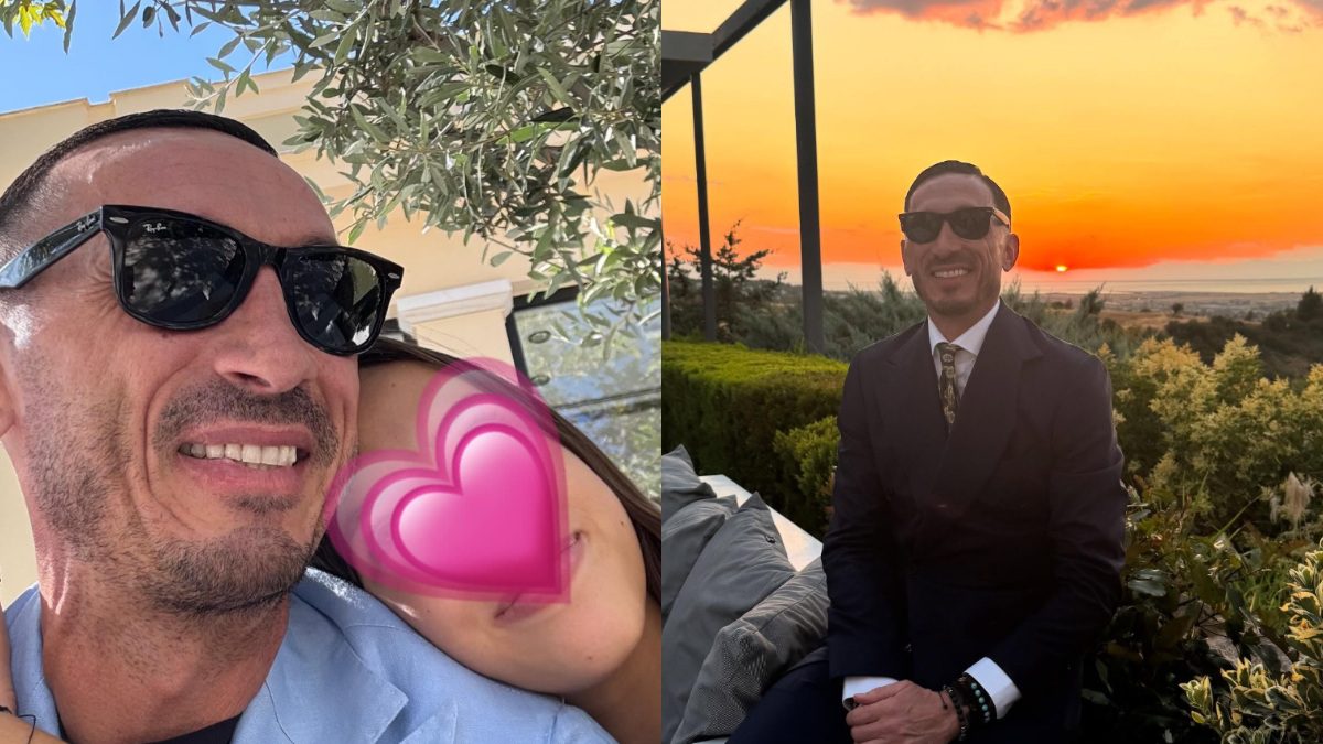 Ο Μπρούνο Τσιρίλο με την κόρη του