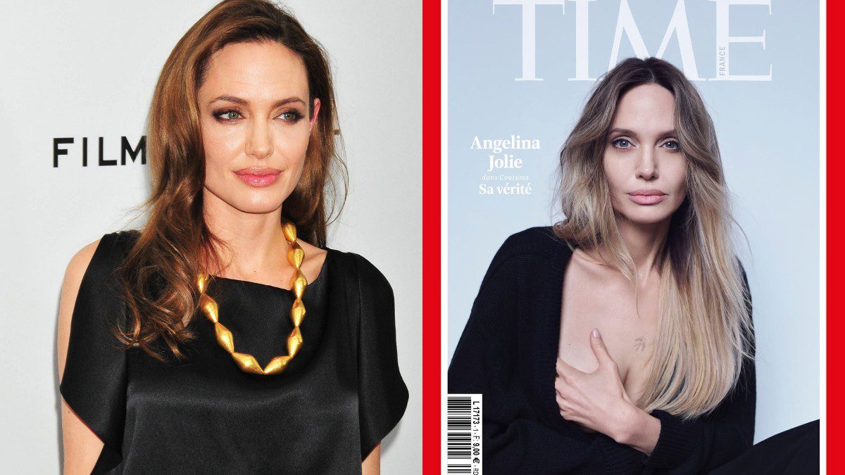 Αντζελίνα Τζολί εξώφυλλο