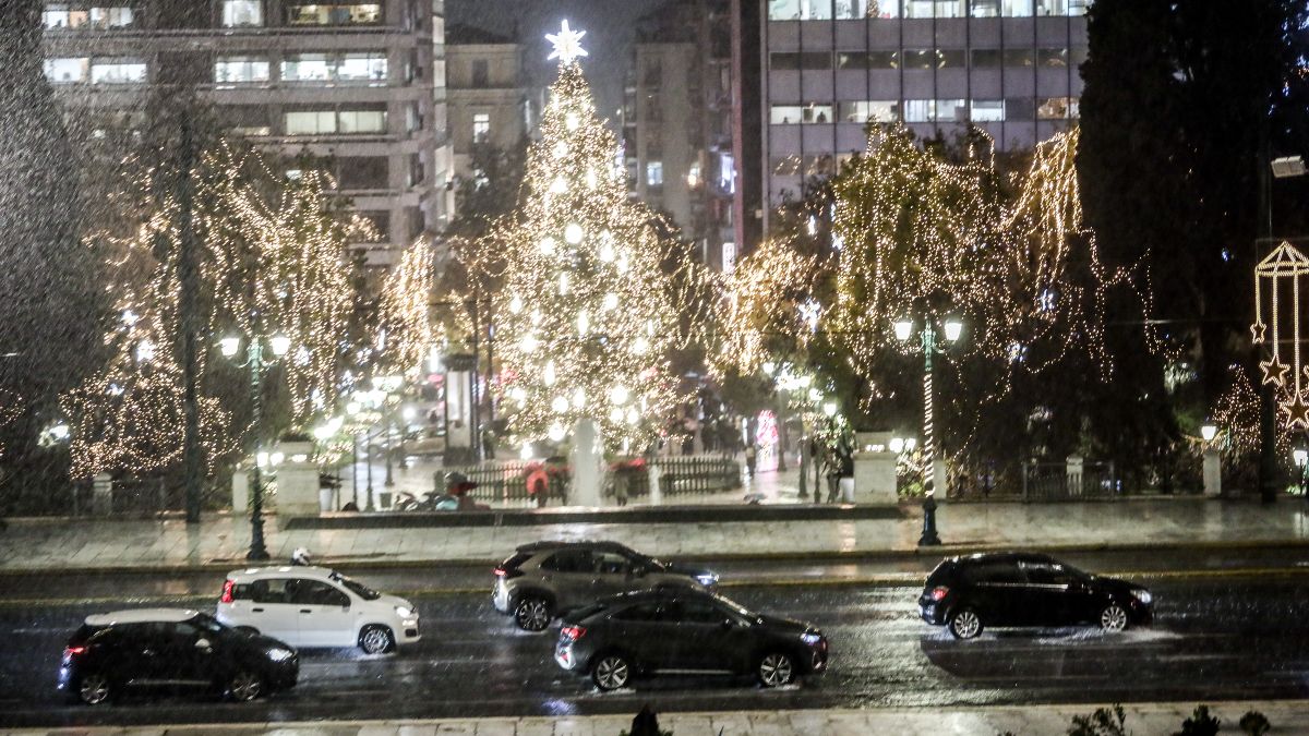 Καταιγίδα Καιρός στην Αθήνα