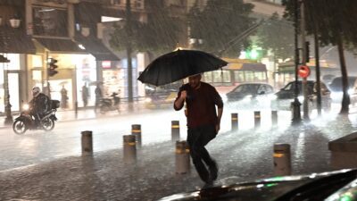 Καταιγίδα Καιρός στην Αθήνα