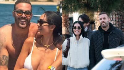 Ο Νίκος Παππάς με τη σύντροφό του Νάνσυ Παρτσινέβελου