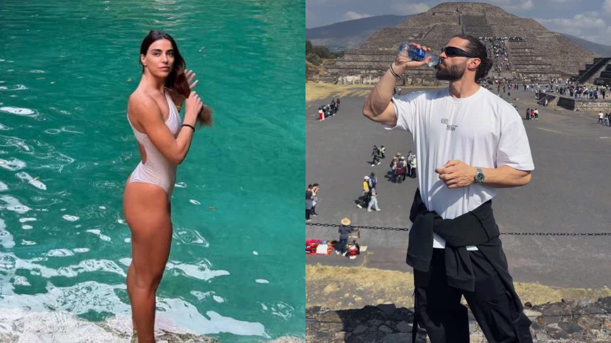 Ο Κωνσταντίνος Βασάλος και η Δανάη Βαρθολομάτου στο Μεξικό