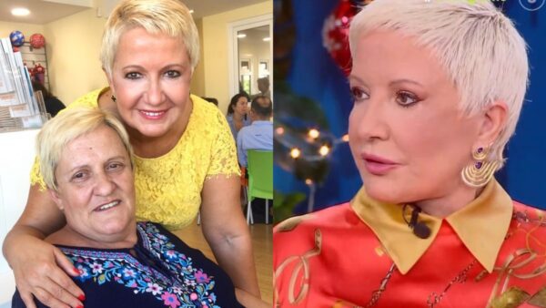 Η Χριστίνα Κοραή με την αδερφή της