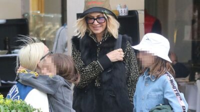 Η Άννα Βίσση με τα εγγόνια της