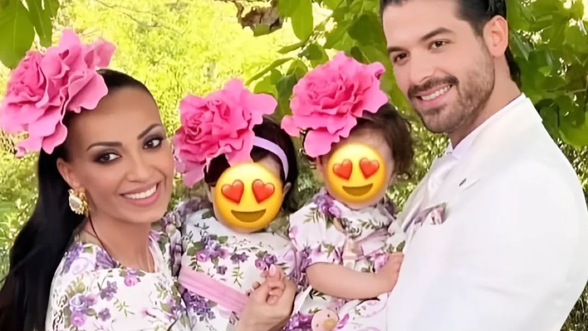 Ο Άρης Μουγκοπέτρος με την σύζυγό του