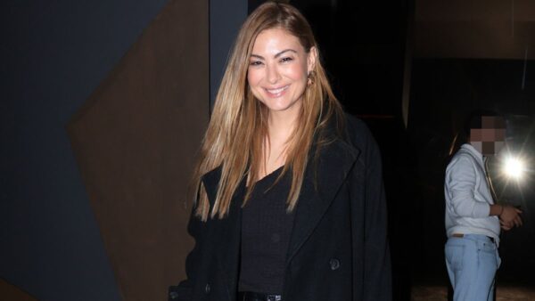 Η Δέσποινα Καμπούρη σε έξοδό της