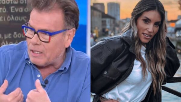 Ο Δημήτρης Παπανώτας και η Αθηνά Οικονομάκου