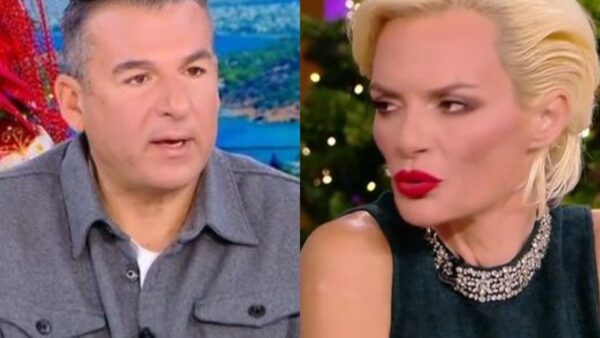 Ο Γιώργος Λιάγκας και η Έλενα Χριστοπούλου