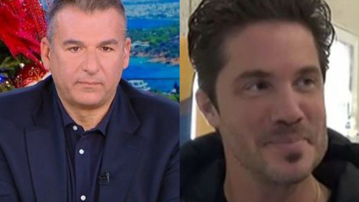 Ο Γιώργος Λιάγκας και ο Νίκος Οικονομόπουλος