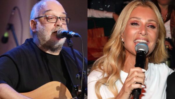 Ο Γιώργος Μουκίδης και η Νατάσα Θεοδωρίδου