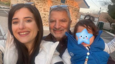 Ο Γιώργος Πατούλης και η Νάνσυ Κοίλου μαζί με τον γιο τους