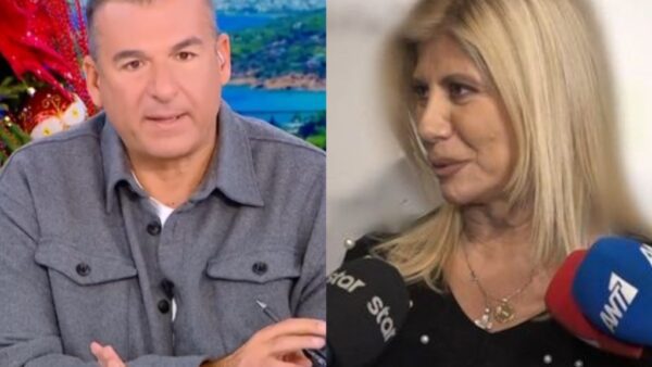 Ο Γιώργος Λιάγκας και η Ζήνα Κουτσελίνη