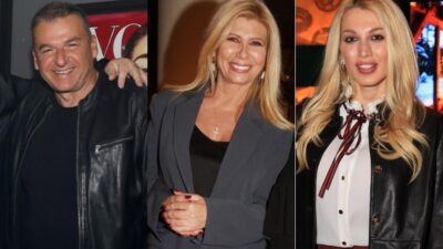 Η Ζήνα Κουτσελίνη, ο Γιώργος Λιάγκας και η Κωνσταντίνα Σπυροπούλου