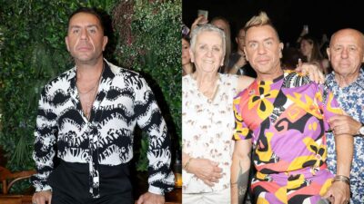 Ο Γιώργος Μαζωνάκης με την οικογένειά του