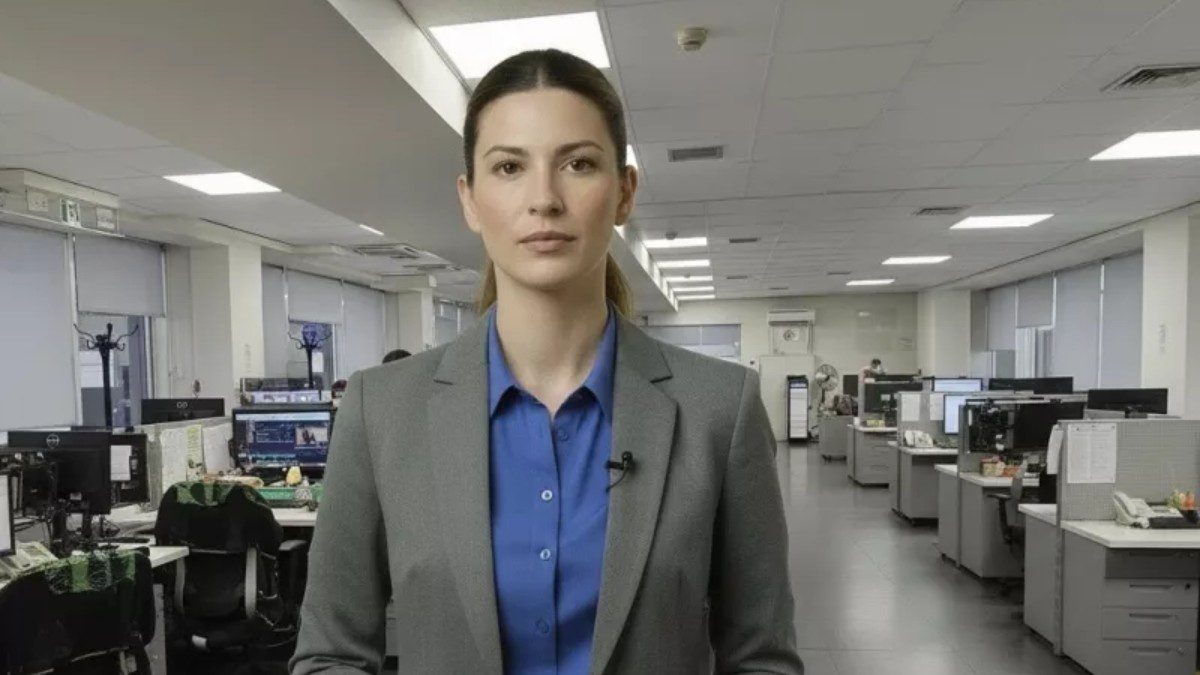 Η ΑΙ παρουσιάστρια του ΣΚΑΪ