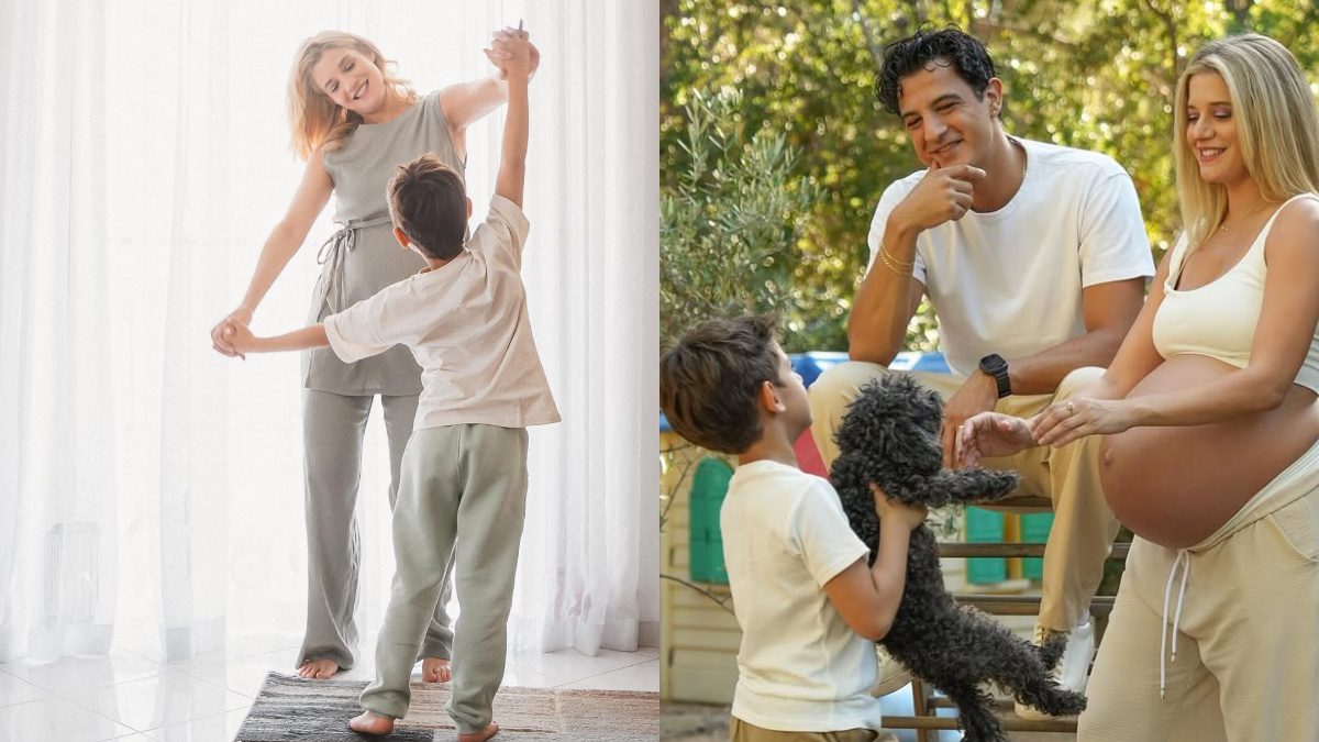 Η Τζένη Θεωνά, ο Δήμος Αναστασιάδης και ο γιος τους, Αρίωνας