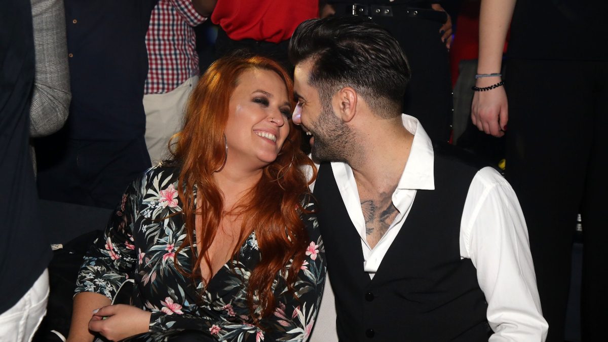 Η Σίσσυ Χρηστίδου και ο Θοδωρής Μαραντίνης το 2018