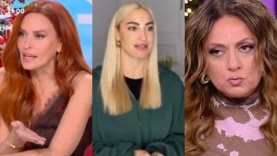 Η Σίσσυ Χρηστίδου, η Ιωάννα Τούνη και η Σοφία Μουτίδου