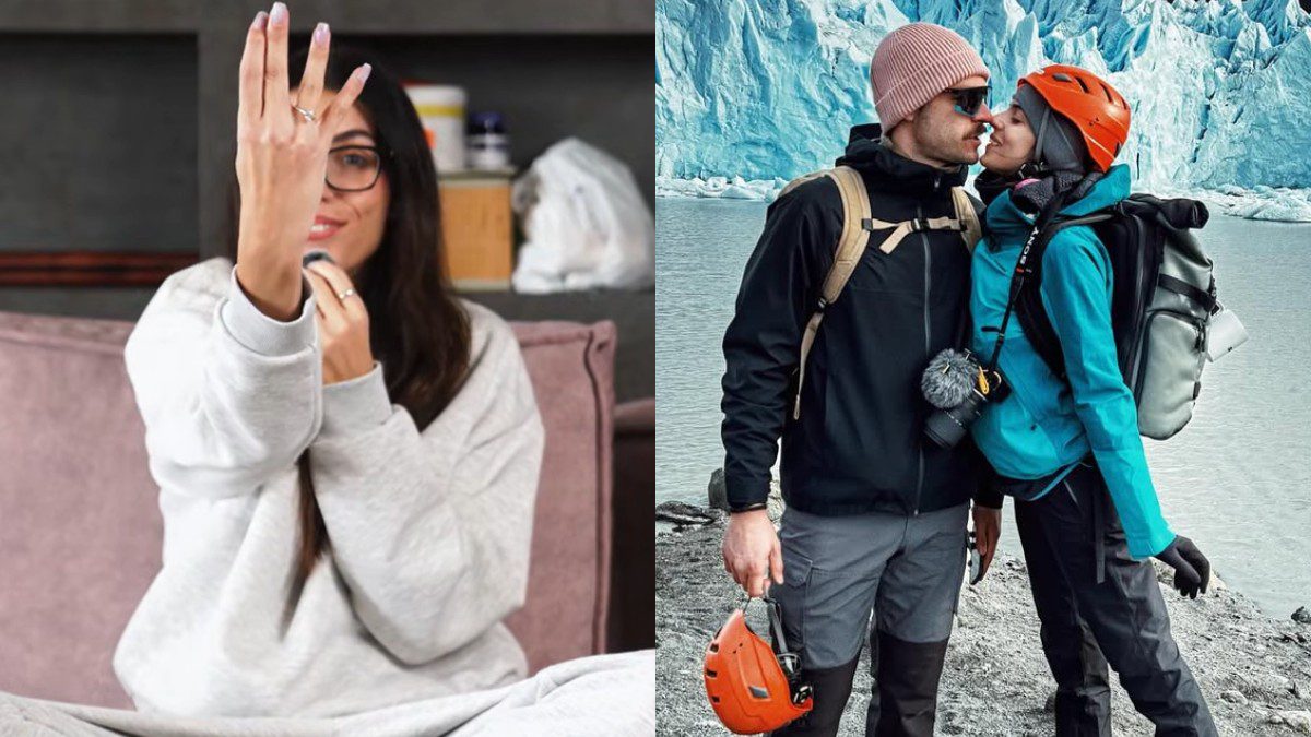 Η Άννα Μαρία Βέλλη με τον σύντροφό της