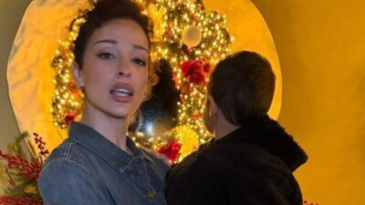 Η Ελένη Φουρέιρα με τον γιο της