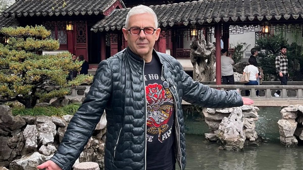 Ο Τάσος Δούσης στην Κίνα