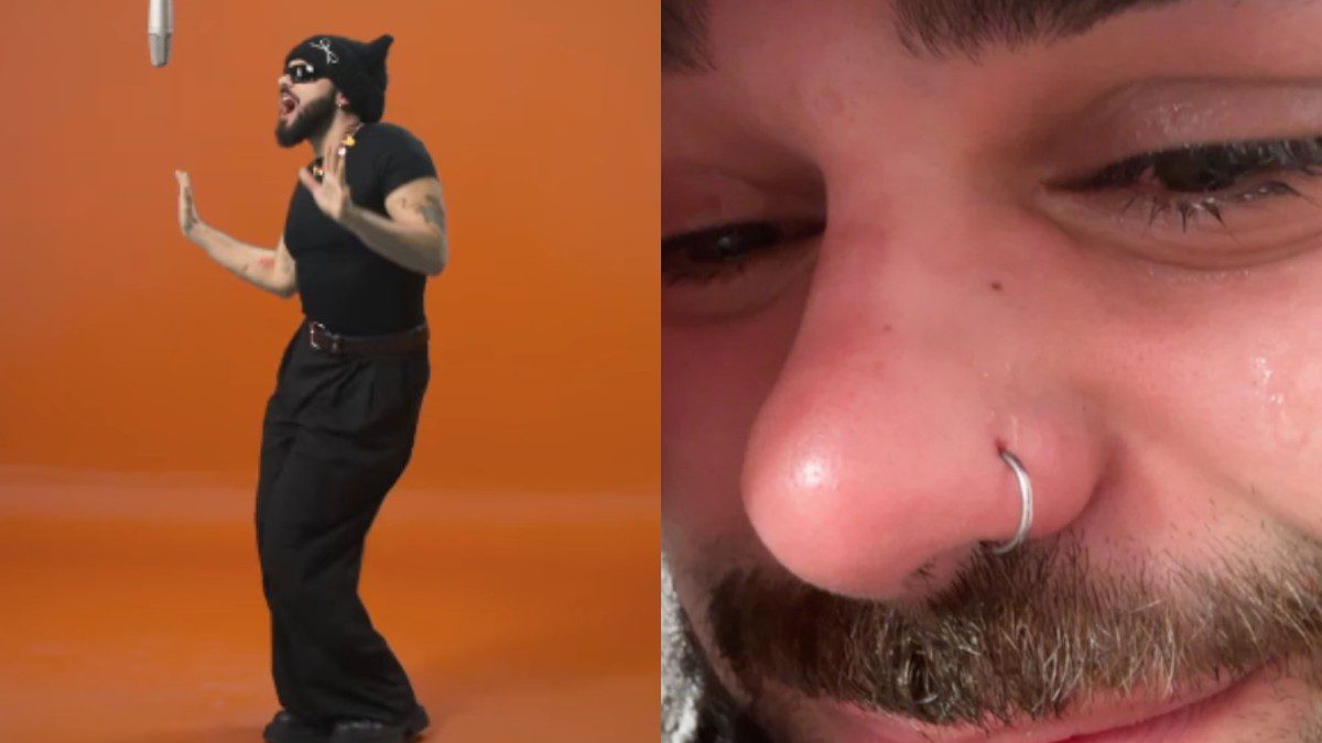 Ο Akylas δακρυσμένος