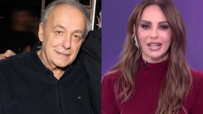 Ο Ανδρέας Μικρούτσικος και η Μπέττυ Μαγγίρα