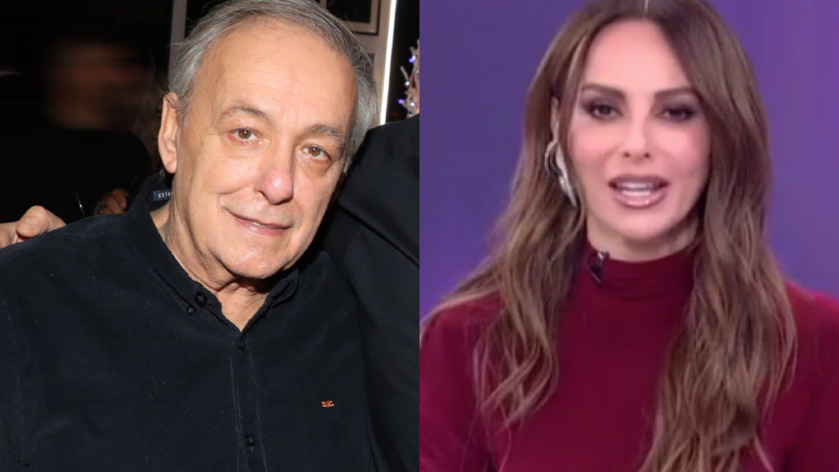 Ο Ανδρέας Μικρούτσικος και η Μπέττυ Μαγγίρα