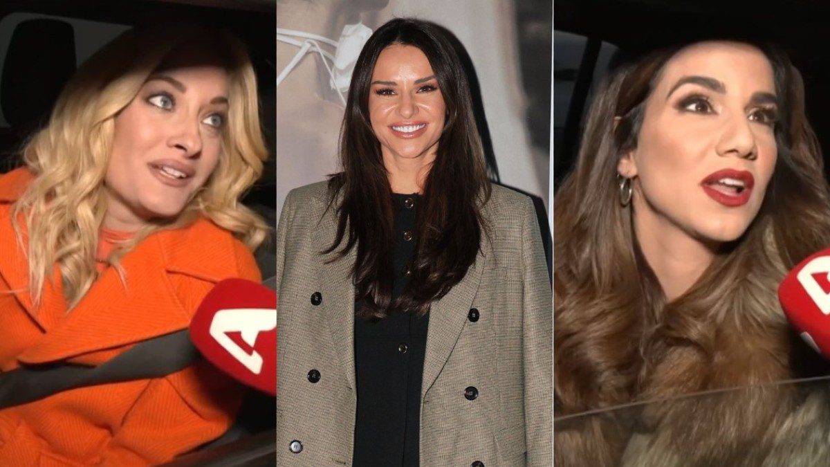 Η Ναταλία Αργυράκη, η Ελένη Τσολάκη και η Τζώρτζια Γεωργίου