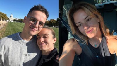 H Σάκκαρη με τον Μητσοτάκη