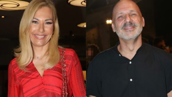 Η Τίνα Μεσσαροπούλου και ο Νίκος Μουτσινάς