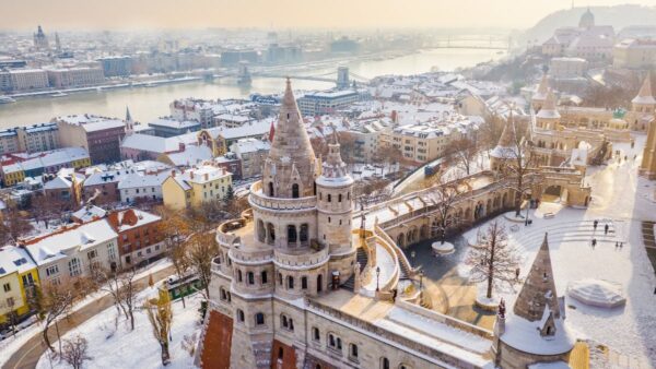 χιονισμένη βουδαπέστη