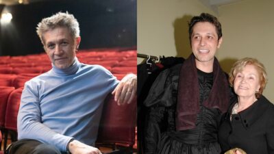 Ο Αιμίλιος Χειλάκης με τη μητέρα του