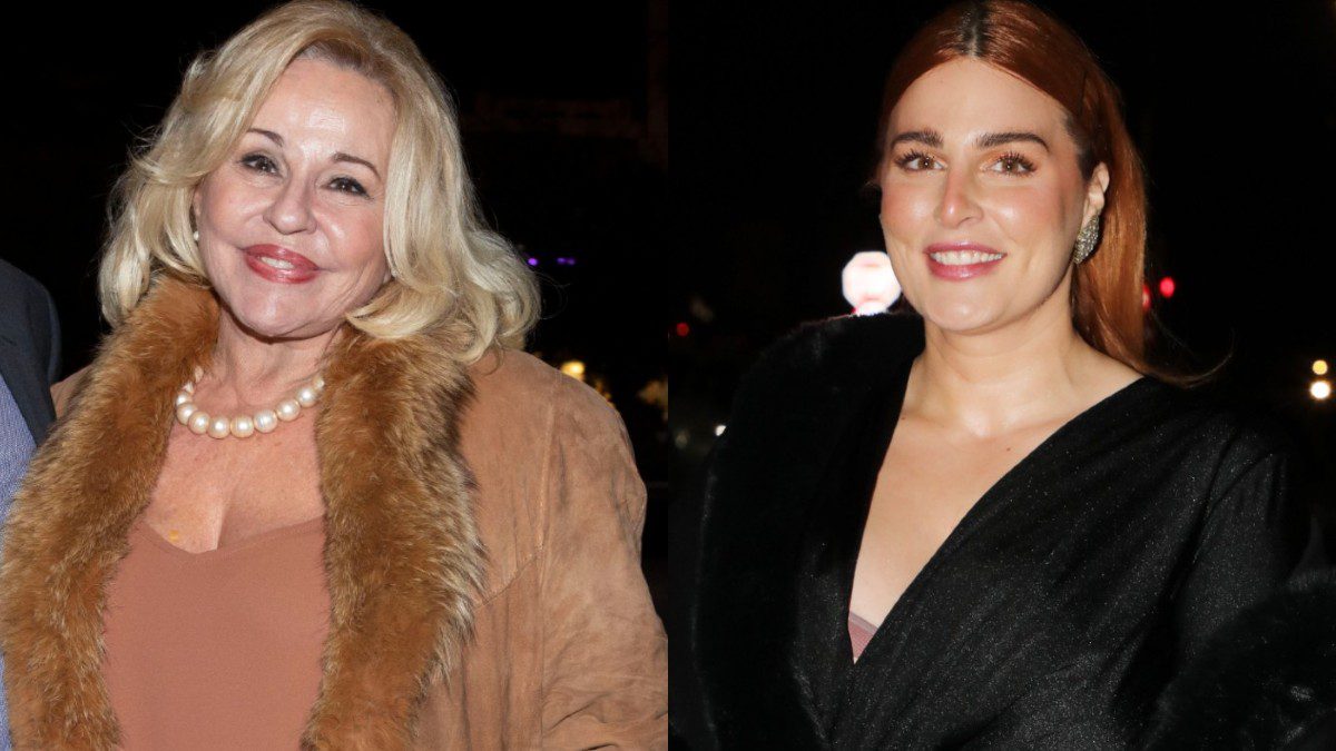 Η Μπέσυ Αργυράκη και η Εβελίνα Νικόλιζα