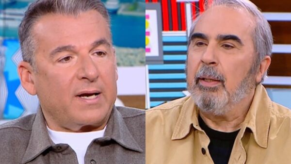 Ο Γιώργος Λιάγκας και ο Βαγγέλης Περρής