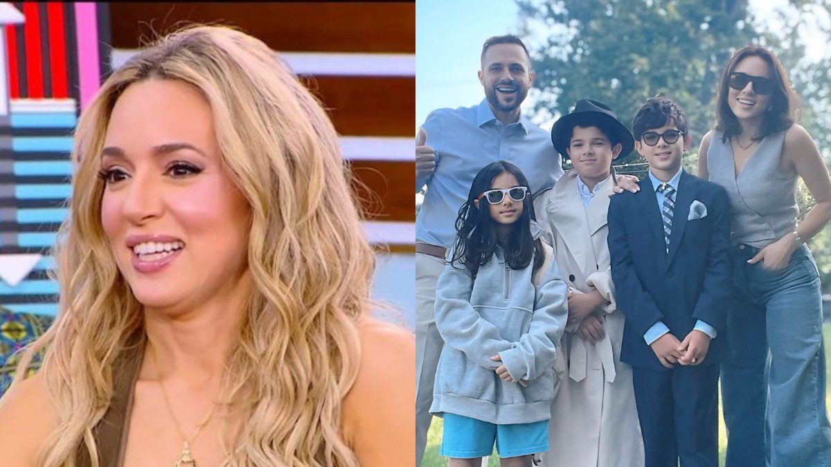 Η Καλομοίρα με την οικογένειά της