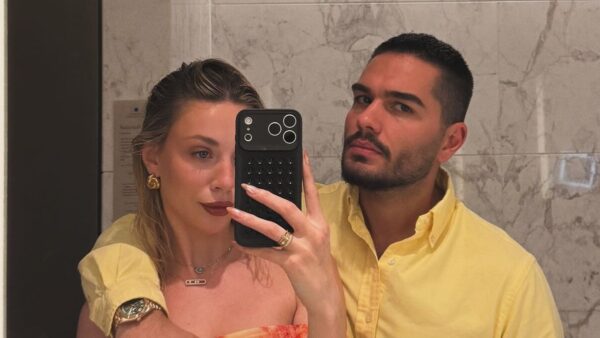 Η Γαρυφαλλιά Καληφώνη με τον Χρήστο Μάστορα στο Ντουμπάι