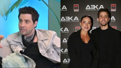 Ο Αναστάσιος Ράμμος με τη σύζυγό του