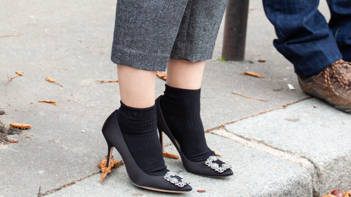 κάλτσες στο street style