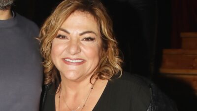 Η Βίκυ Σταυροπούλου σε έξοδό της