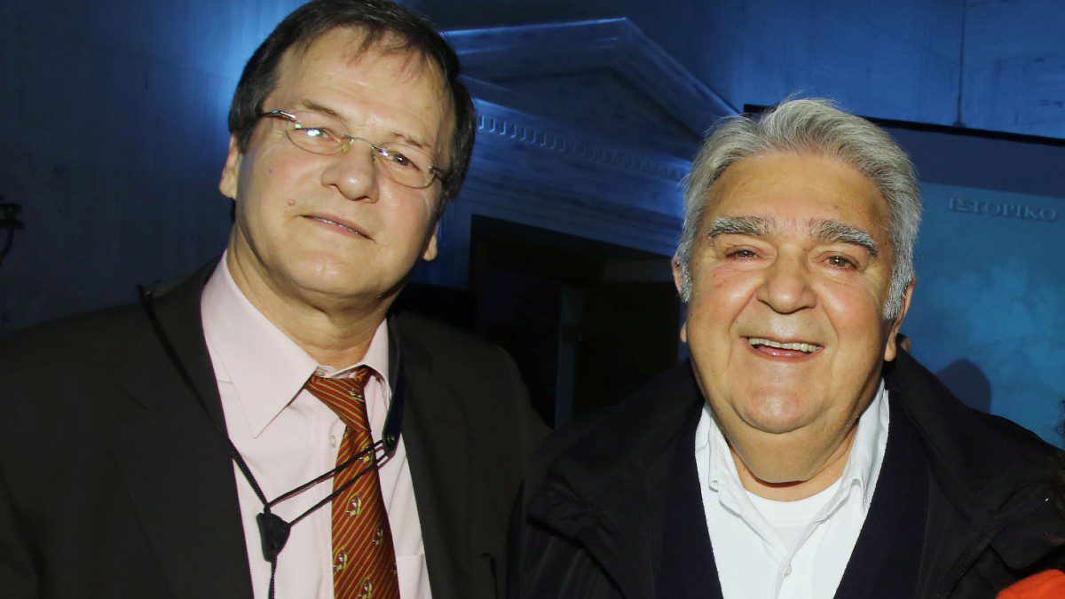 Ο Πασχάλης Τερζής και ο Χρήστος Νικολόπουλος