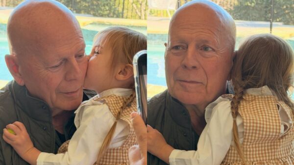 Ο Μπρους Γουίλις με την εγγονή του