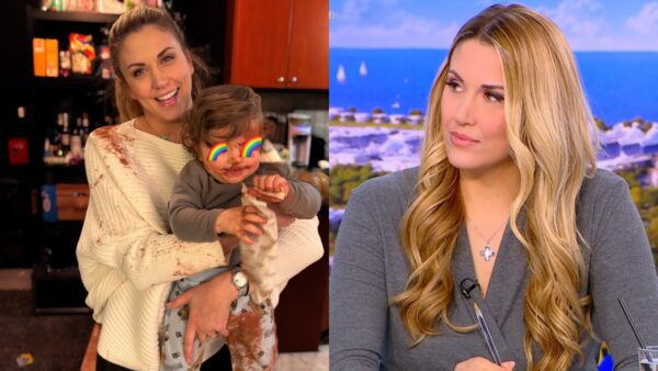 Η Φωτεινή Πετρογιάννη με τον γιο της