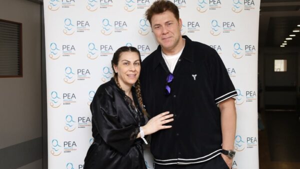 Ο Χρήστος Χολίδης και η Κατερίνα Γκιουζέλη