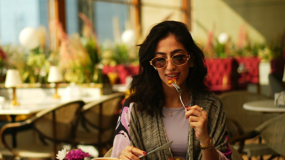 Γυναίκα φαγητό