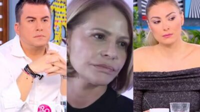 Πάνος Κατσαρίδης, Τζένη Μπαλατσινού και Δέσποινα Καμπούρη